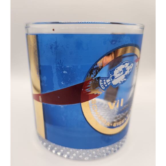 Vintage NASA Apollo Glasses Complete Collection – Set of 10 Blue/Gold Tumblers - Picture 14 of 16